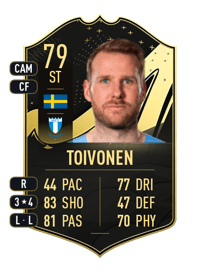 Ola Toivonen Team of the Week 79 OVR