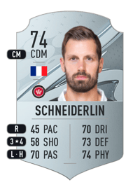 Morgan Schneiderlin Rare 74 OVR
