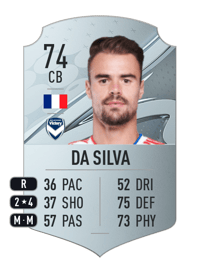 Damien Da Silva Rare 74 OVR