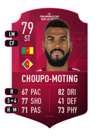 Eric Maxim Choupo-Moting World Cup Player 79 OVR