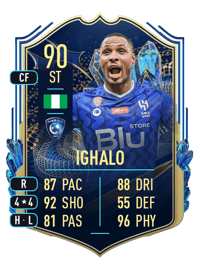 Odion Ighalo Team of the Season 90 OVR
