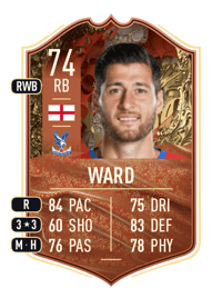 Joel Ward FUT CENTURIONS 74 OVR