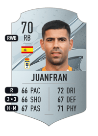 Juanfran Rare 70 OVR