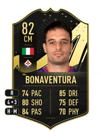 Giacomo Bonaventura Team of the Week 82 OVR