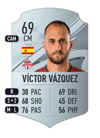 Víctor Vázquez Rare 69 OVR