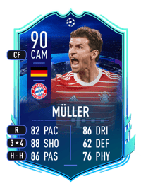 Thomas Müller UCL Road to the Knockouts 90 OVR