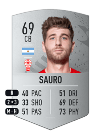 Gastón Sauro Common 69 OVR