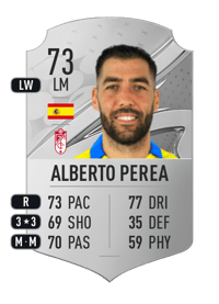 Alberto Perea Rare 73 OVR