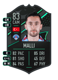 Yunus Mallı SQUAD FOUNDATIONS 83 OVR