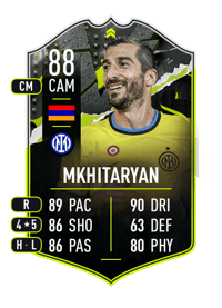 Henrikh Mkhitaryan SHOWDOWN PLUS 88 OVR
