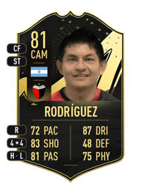 Luis Miguel Rodríguez Team of the Week 81 OVR