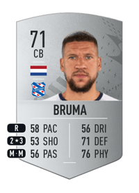 Jeffrey Bruma Common 71 OVR
