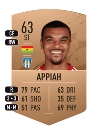 Kwesi Appiah Common 63 OVR