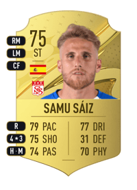 Samu Sáiz Rare 75 OVR