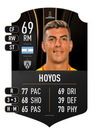 Michael Hoyos CONMEBOL LIBERTADORES 69 OVR