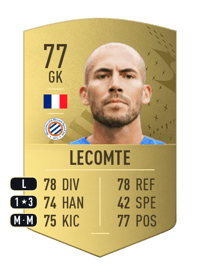 Benjamin Lecomte Common 77 OVR
