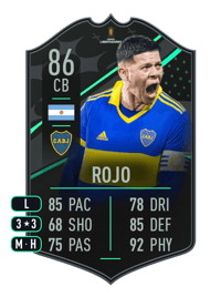 Marcos Rojo CONMEBOL LIBERTADORES SQUAD FOUNDATIONS 86 OVR