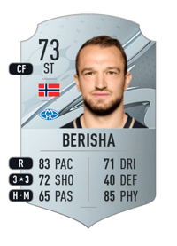 Veton Berisha Rare 73 OVR