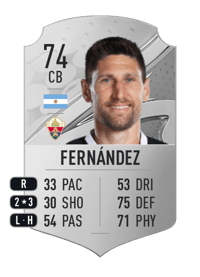 Federico Fernández Rare 74 OVR