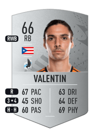 Zarek Valentin Common 66 OVR