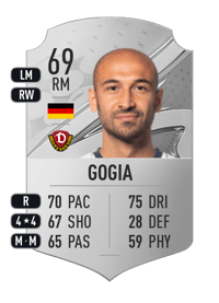 Akaki Gogia Rare 69 OVR