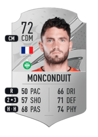 Thomas Monconduit Rare 72 OVR