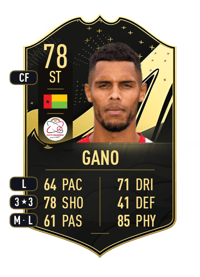 Zinho Gano Team of the Week 78 OVR