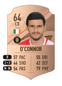 Anthony O'Connor Rare 64 OVR