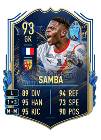 Brice Samba Team of the Season 93 OVR