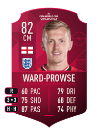 James Ward-Prowse World Cup Player 82 OVR