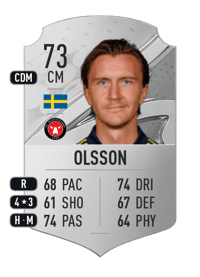 Kristoffer Olsson Rare 73 OVR