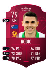 Tom Rogić World Cup Player 79 OVR