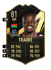 Bertrand Traoré Team of the Week 81 OVR