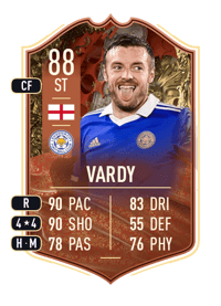 Jamie Vardy FUT CENTURIONS 88 OVR