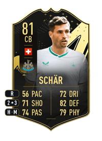 Fabian Schär Team of the Week 81 OVR