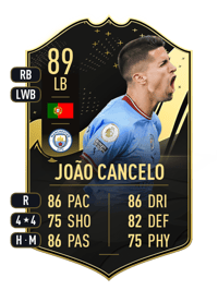 João Cancelo Team of the Week 89 OVR