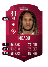 Kevin Mbabu World Cup Player 80 OVR