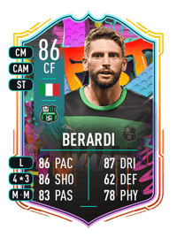 Domenico Berardi Out of Position 86 OVR