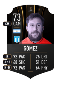 Jonatan Gómez CONMEBOL LIBERTADORES 73 OVR