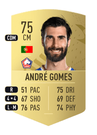 André Gomes Common 75 OVR