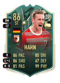 André Hahn WINTER WILDCARDS 86 OVR