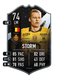 Nikola Storm Team of the Week 74 OVR