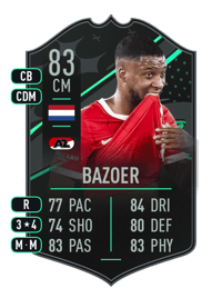 Riechedly Bazoer SQUAD FOUNDATIONS 83 OVR