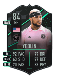 DeAndre Yedlin SQUAD FOUNDATIONS 84 OVR