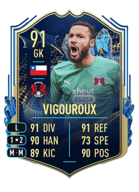Lawrence Vigouroux Team of the Season 91 OVR