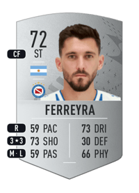 Facundo Ferreyra Common 72 OVR