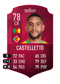 Jean-Charles Castelletto World Cup Player 78 OVR