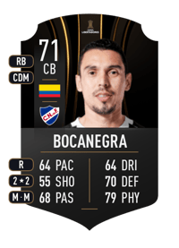 Daniel Bocanegra CONMEBOL LIBERTADORES 71 OVR