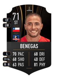 Leandro Benegas CONMEBOL LIBERTADORES 71 OVR