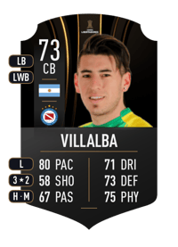 Lucas Villalba CONMEBOL LIBERTADORES 73 OVR